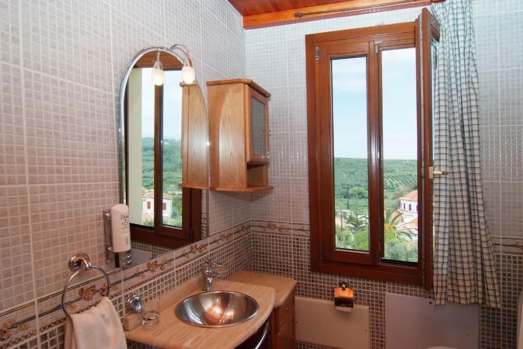 Villa Katerina With Eco Heated Pool Spilia  Bagian luar foto