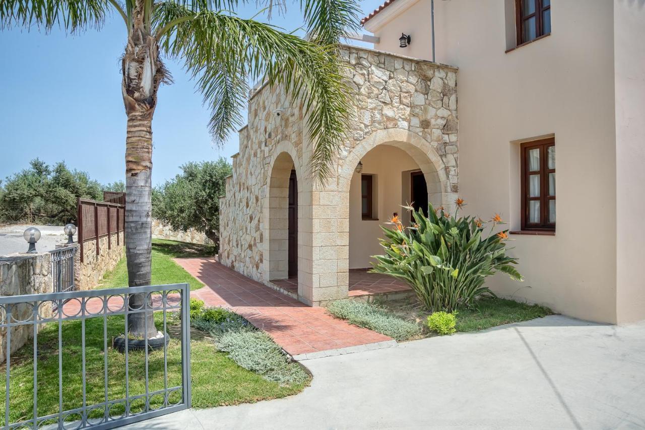 Villa Katerina With Eco Heated Pool Spilia  Bagian luar foto