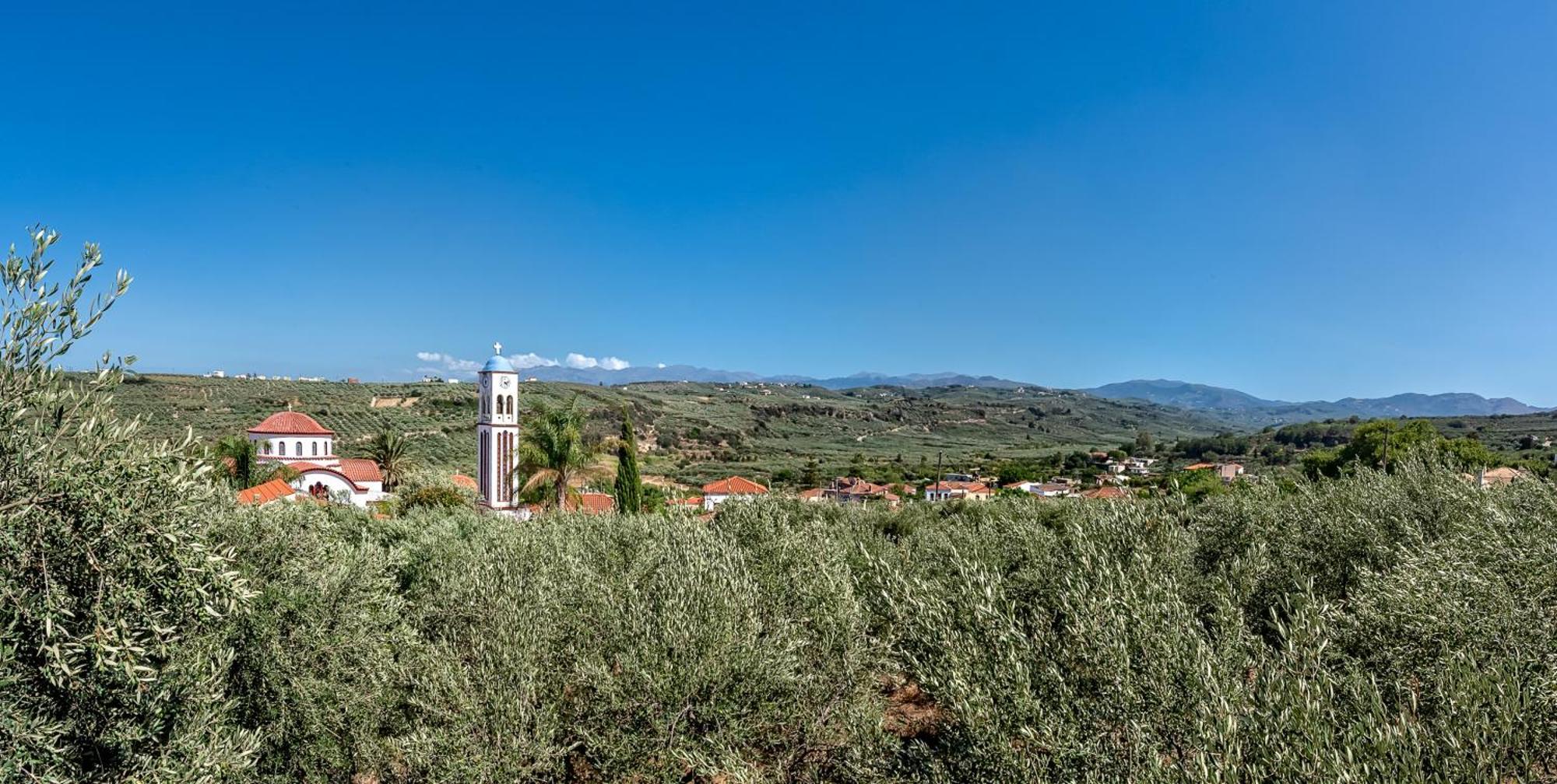Villa Katerina With Eco Heated Pool Spilia  Bagian luar foto