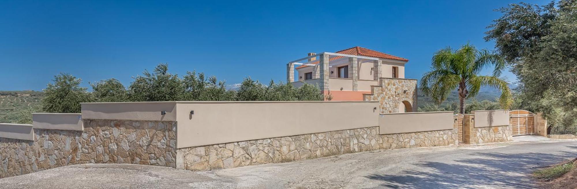 Villa Katerina With Eco Heated Pool Spilia  Bagian luar foto