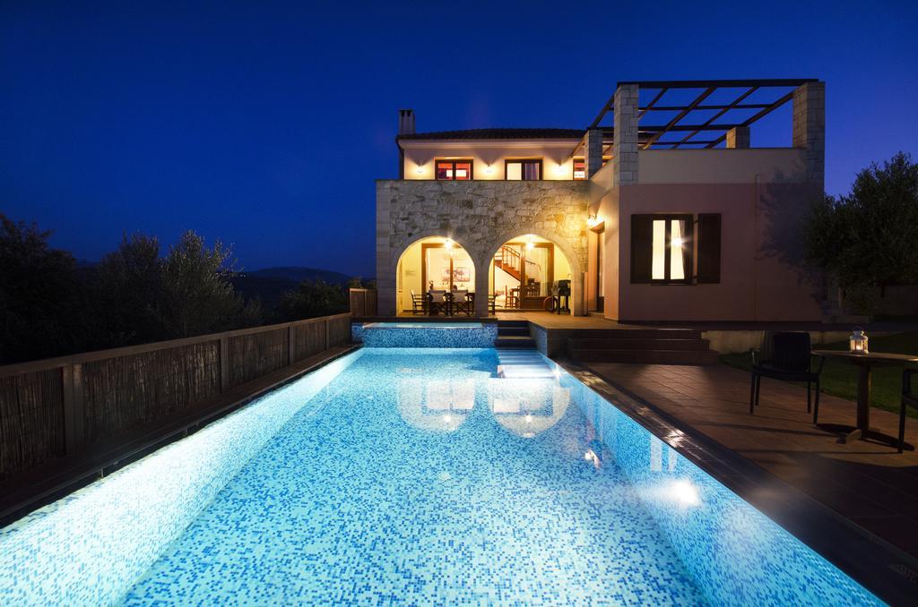Villa Katerina With Eco Heated Pool Spilia  Bagian luar foto