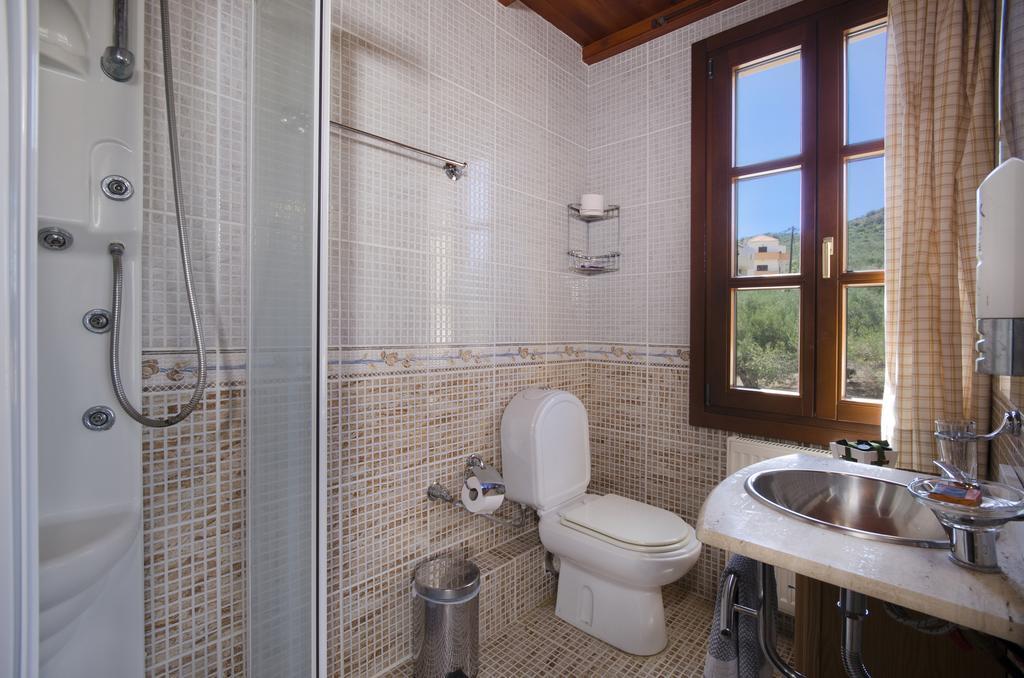 Villa Katerina With Eco Heated Pool Spilia  Bagian luar foto